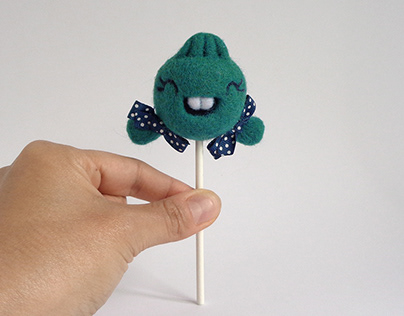 Lollie Mint, lollipop girl Art Toy