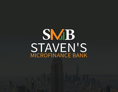 Staven's Microfinance Bank Logo Brand Idintity