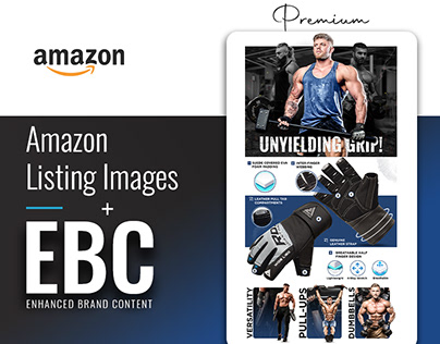 Amazon Listing Images & A+ / EBC / Hand Gloves