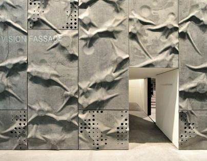 Sculptural fibreC for Pavilion at Swissbau Basel | CH