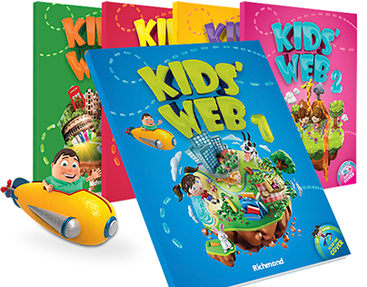 Criação das Capas e Coordenação da coleção Kids` Web.
