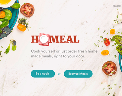 UX Case Study for an on-demand food marketplace
