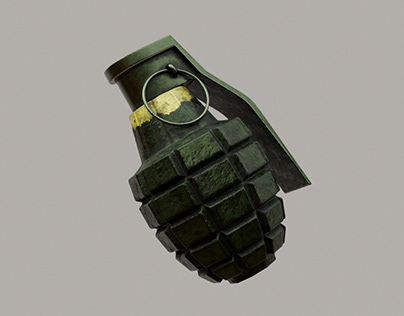 Project thumbnail - GRENADE 3D MODELING
