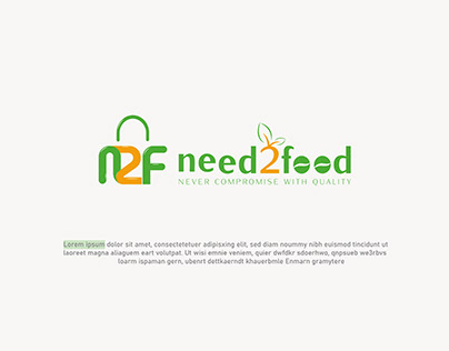Need 2 Food - Logo Design