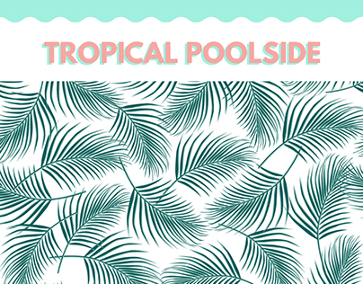 Tropical Poolside Prints