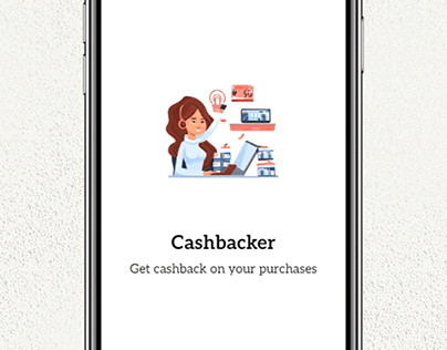 Cashbacker - App Mockup