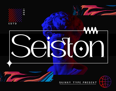Seilston - New Display Typeface