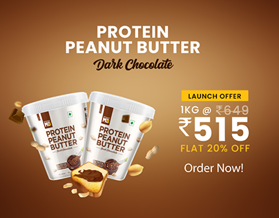 Protein Peanut Butter Advertisment