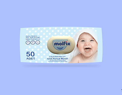 Project thumbnail - Baby Wet Wipes Packaging Design