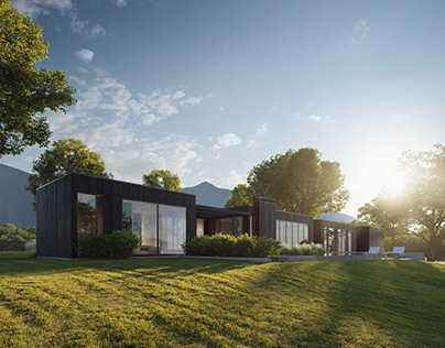 Modular house 2022. Auckland, NewZealand.