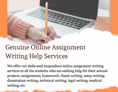 Genuine Online Assignment Writing Help Services