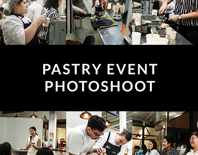 Pastry Event Photoshoot