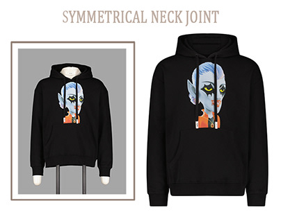 Ghost Mannequin & Symmetric NeckJoint