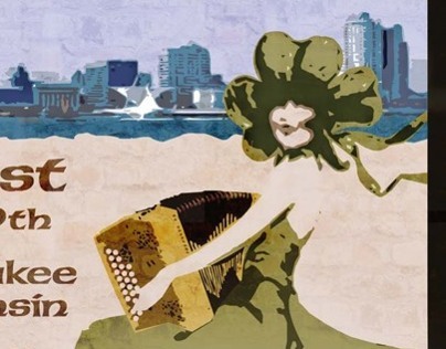 Official Milwaukee Irish Fest Poster