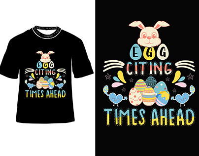 Hoppy Easter, Easter day t-shirt design