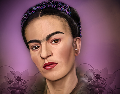 Frida Khalo, Pintura Digital