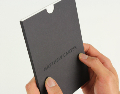 Matthew Carter — TYPE Postcards