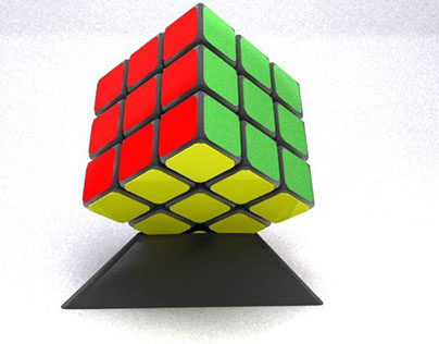 RUBIKS CUBE MODELATION - College Project
