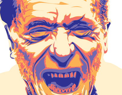 Charles Bukowski illustration