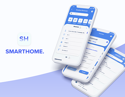 SMARTHOME | Mobile App Design | UI Case Study