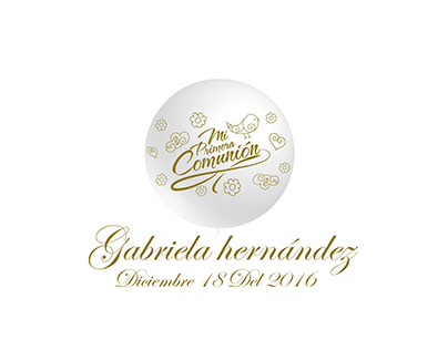 Primera comunión, Gabriela Hernández