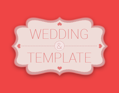 Wedding Invitation Responsive HTML Template