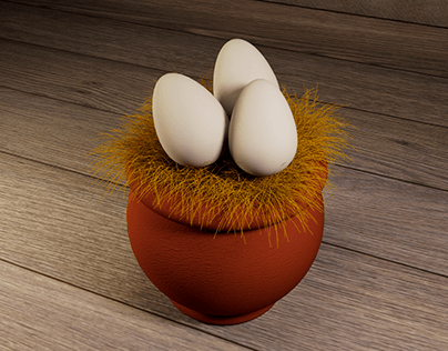Egg 3D model / Egg Project