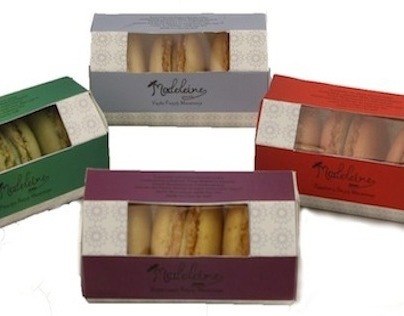 Madeleine Desserts French Macaroon Packaging