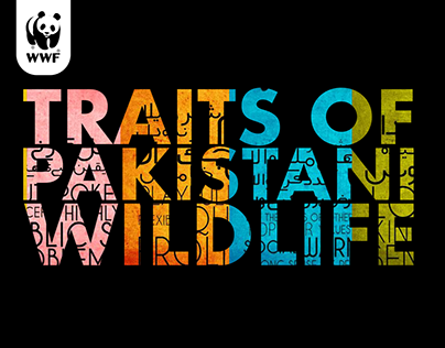 Traits of Pakistan's Wildlife | Art Direction & Design