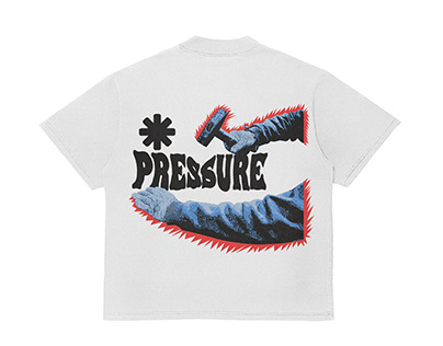 T shirt Design PRESSURE