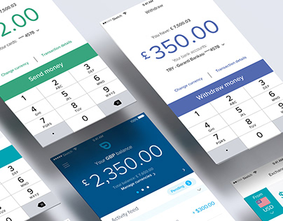 UX and UI for payment app