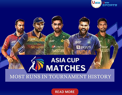 Asia Cup Most Runs in Tournament History