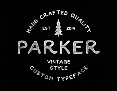 Parker - Free Vintage Font