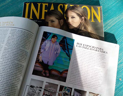 Publicación en la Revista Infashion de Colombia.