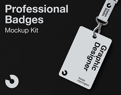 Professional Badges Mockup Kit