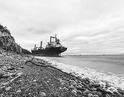 Rio shipwreck. Black Sea, Russia.
