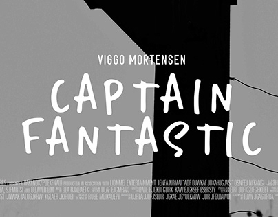 Captain Fantastic - Poster creation