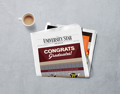 University Star Front Page