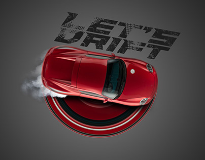 Project thumbnail - Let's Drift Poster