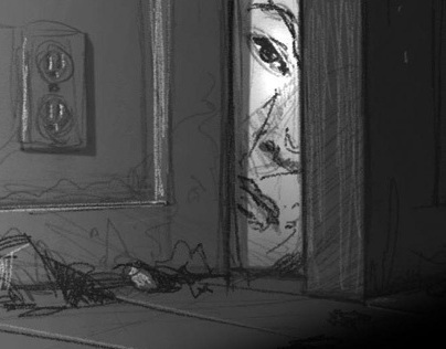 Horror Film - Animatic Storyboard