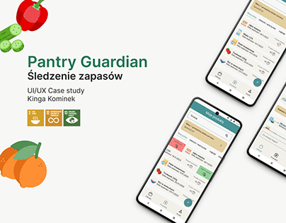 Mobile App Pantry Guardian UX Case Study