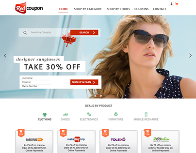 COUPON OFFER WEB TEMPLATE