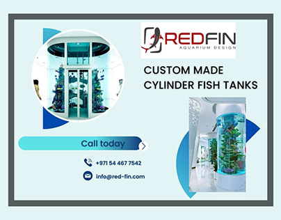 Cylinder fish tanks