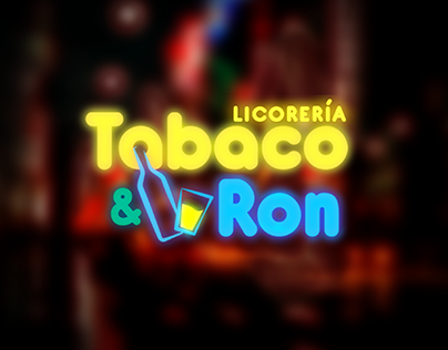 Tabaco y ron - Logo y campaña de verano