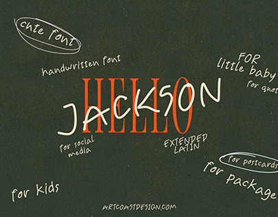 FREE Jackson Handwritten Font