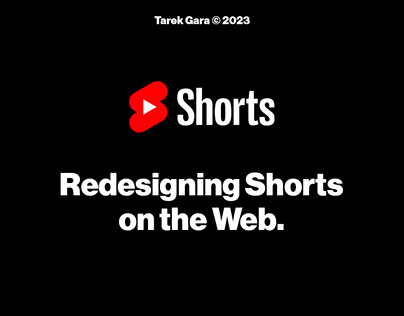 Redesigning Youtube Shorts on the Web