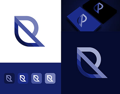 Logo Design | Brand Identity | Letter P and R