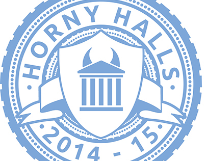 Horny Halls Tee Shirt & Logo