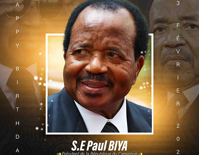 Paul Biya, Birthday, Flyers