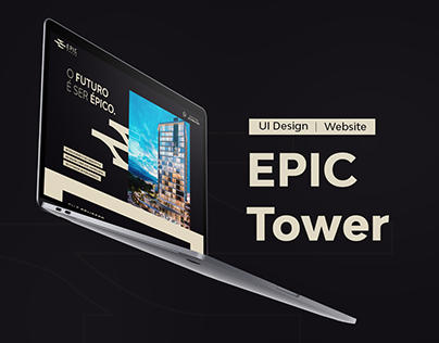UI Design - Landing Page EPIC Tower